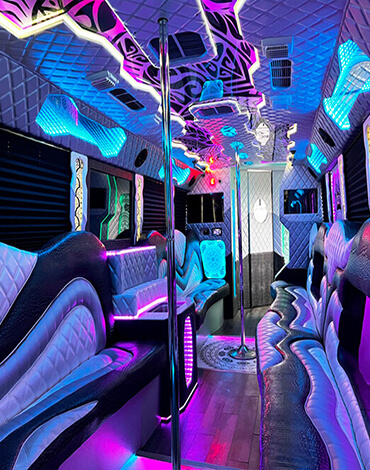 chicago party limo buses
