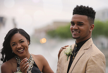 Prom limousines in Chicago