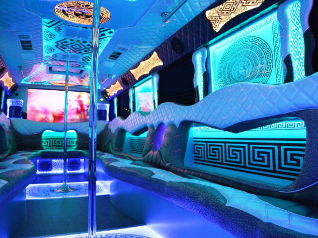 34-passenger party bus