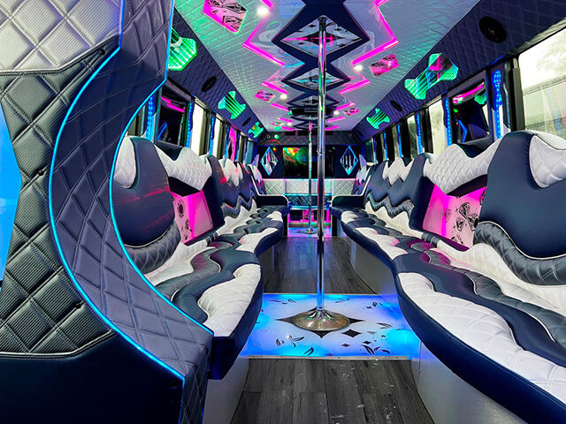 Party bus services in Chicago